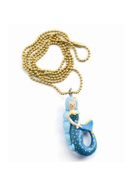 Djeco Lovely Charms Necklace Mermaid New in Box